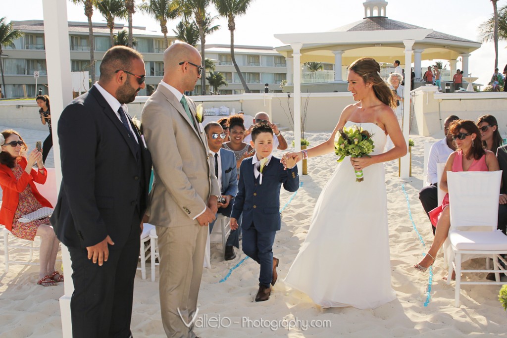 cancun wedding photos