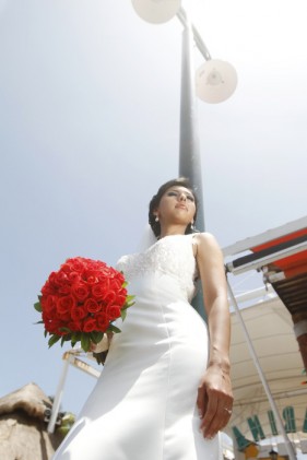 bride wedding photoshoot